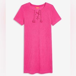 Joe Fresh Fuchsia Ribbed Dress - New - Medium